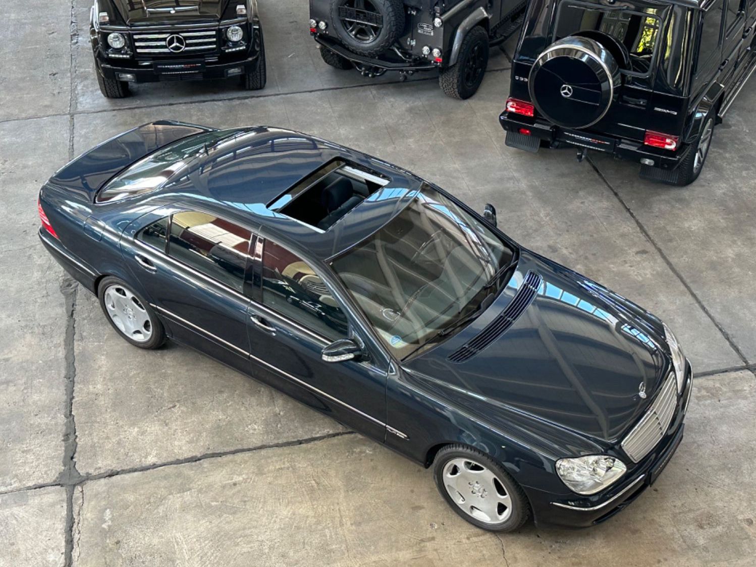 Fahrzeugabbildung Mercedes-Benz S 600L Lang W220 wie Jahreswagen Deutschland 2.H