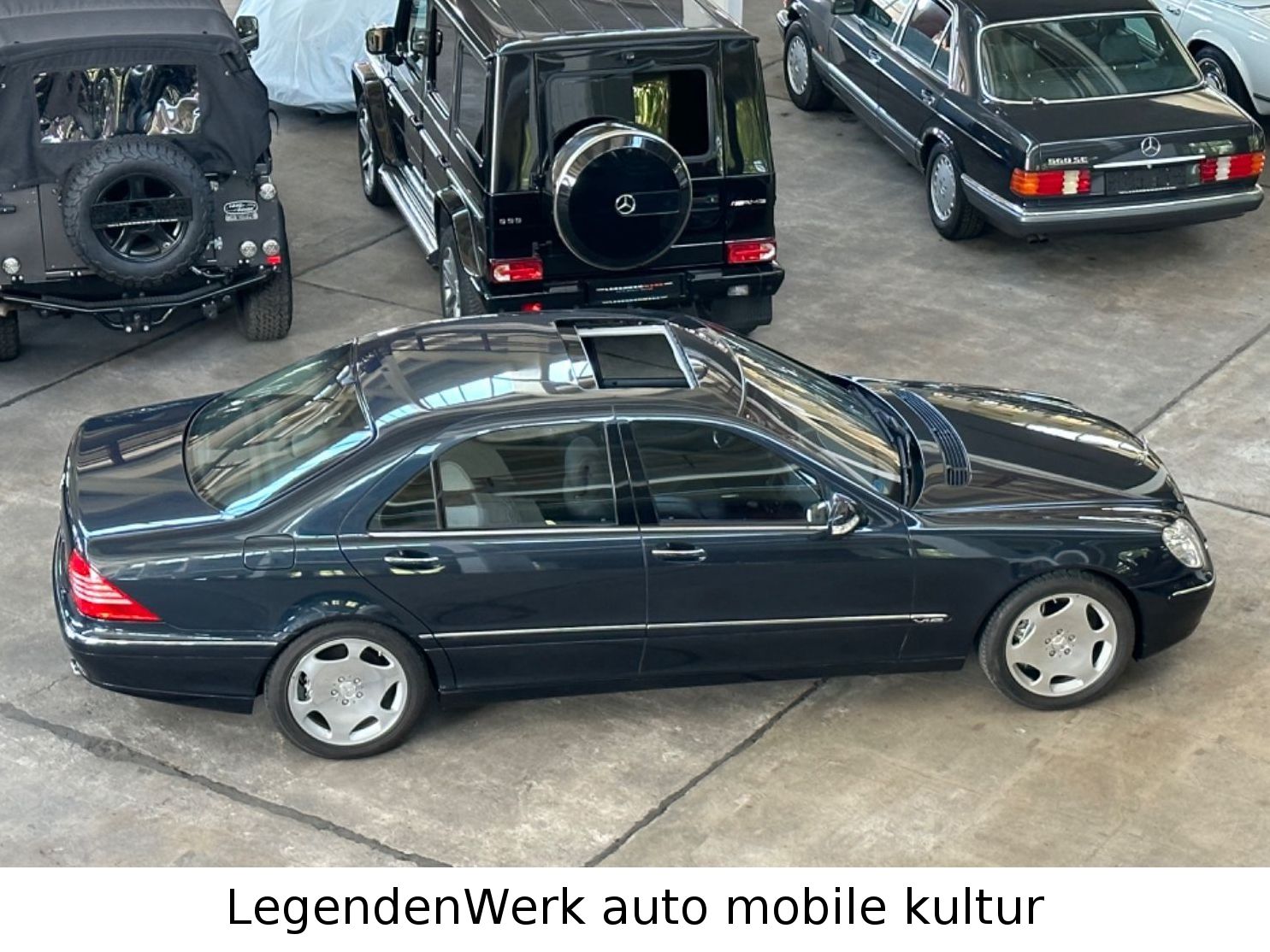 Fahrzeugabbildung Mercedes-Benz S 600L Lang W220 wie Jahreswagen Deutschland 2.H