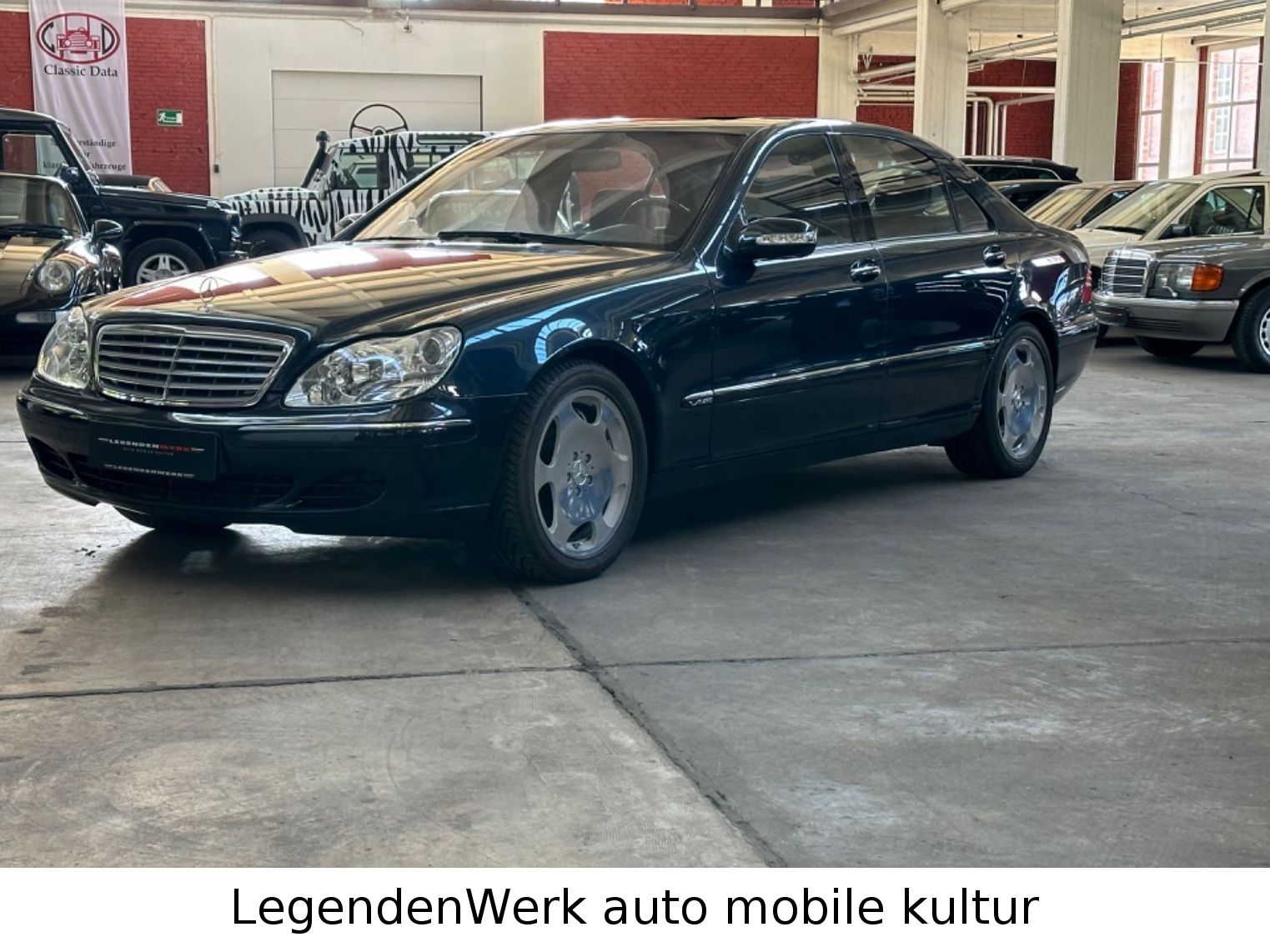 Fahrzeugabbildung Mercedes-Benz S 600L Lang W220 wie Jahreswagen Deutschland 2.H