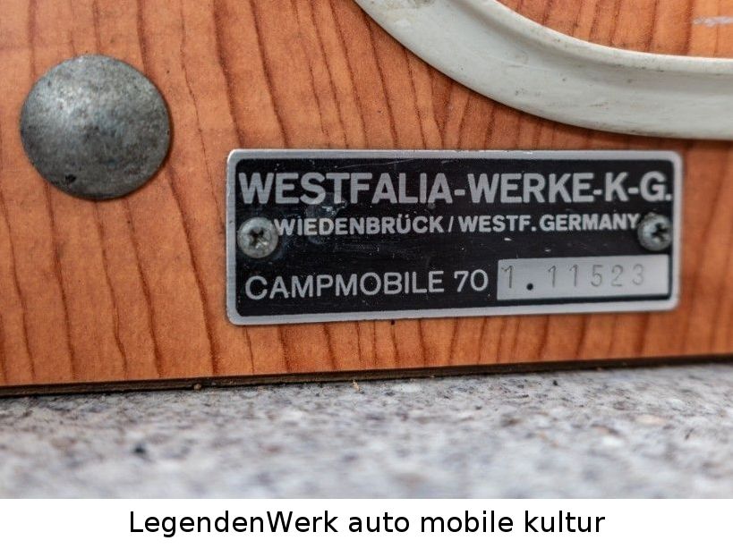 Fahrzeugabbildung Volkswagen T2a WESTFALIA ex SCHWEDEN Motor neu: AHNENDORP !