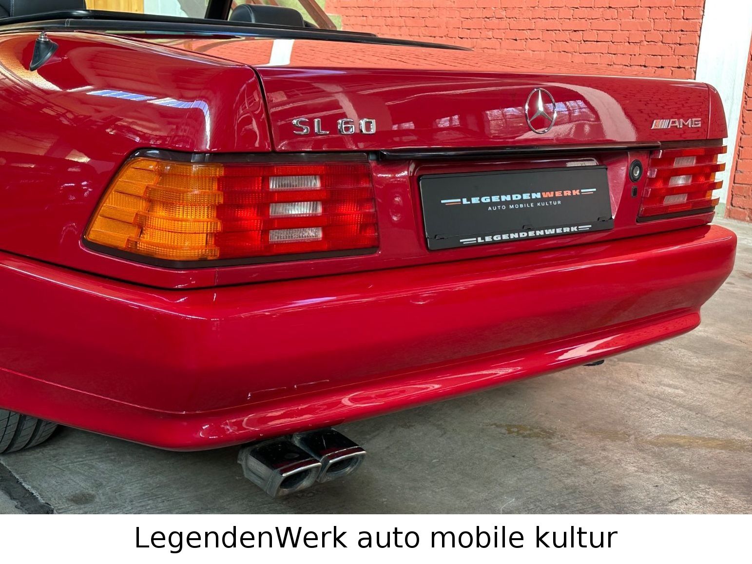 Fahrzeugabbildung Mercedes-Benz SL60 AMG Original 957 Leder Exclusiv BRD History