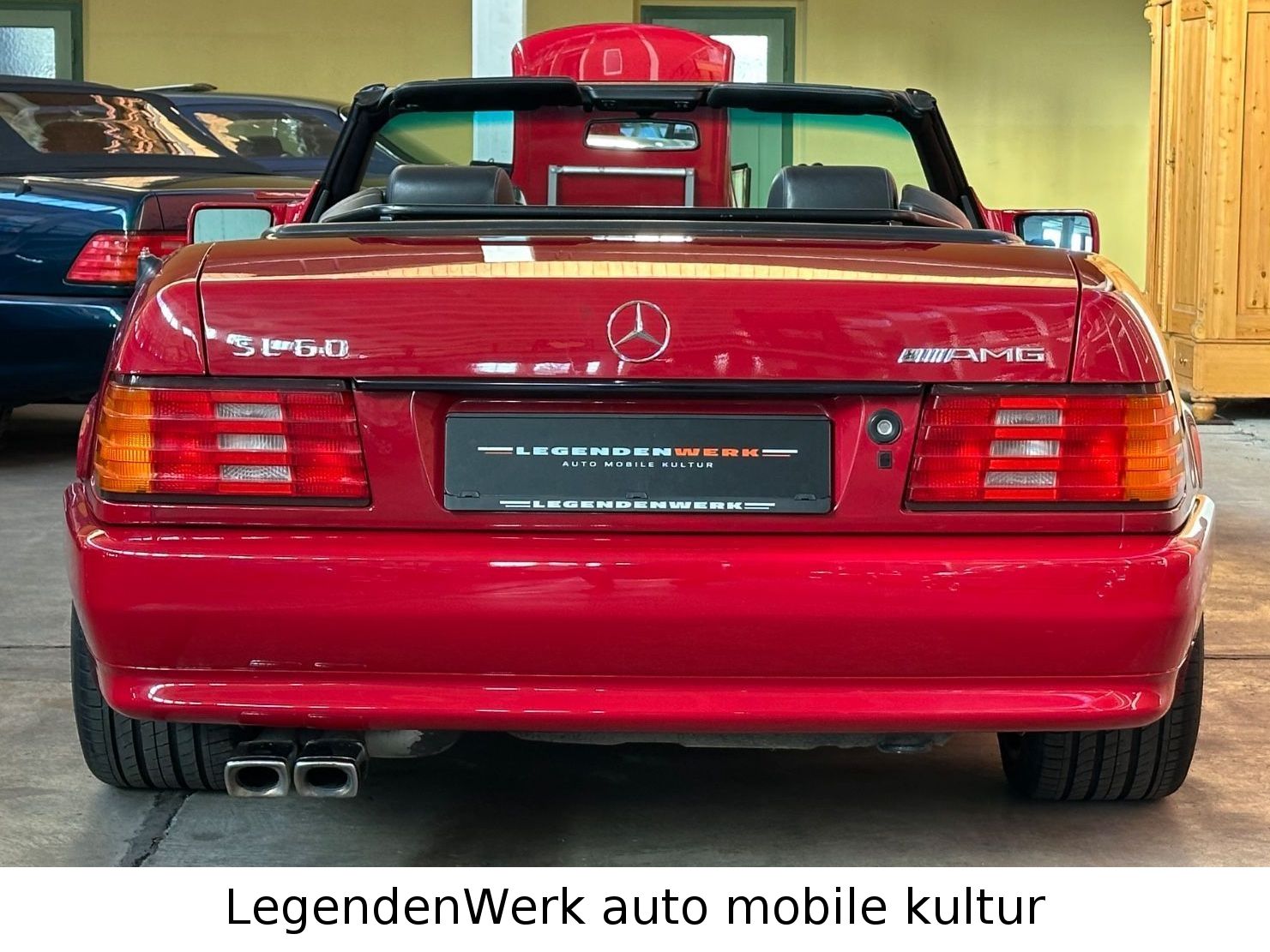 Fahrzeugabbildung Mercedes-Benz SL60 AMG Original 957 Leder Exclusiv BRD History