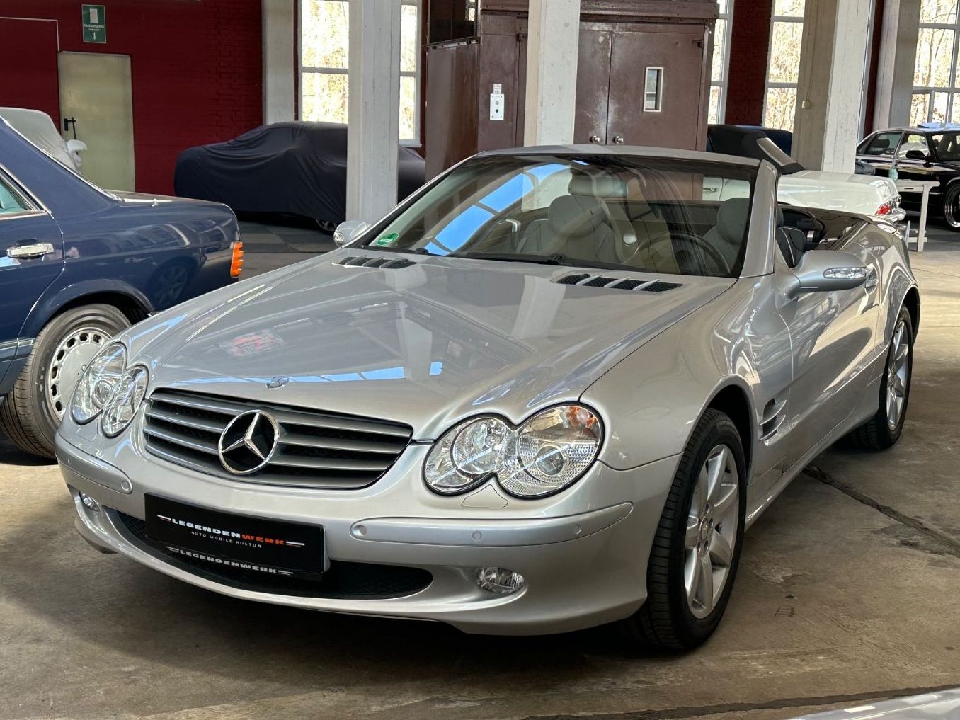 Fahrzeugabbildung Mercedes-Benz SL 350 R230 BRD 1.LACK TECHNIK/OPTIK top Oh. ABC