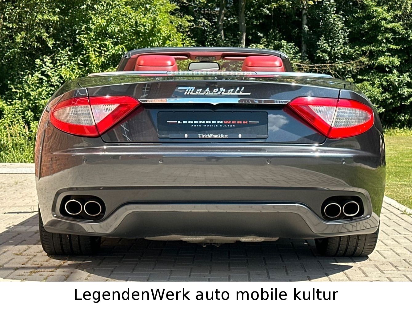 Fahrzeugabbildung Maserati GranCabrio Deutschland Maserati Scheckheft Histo