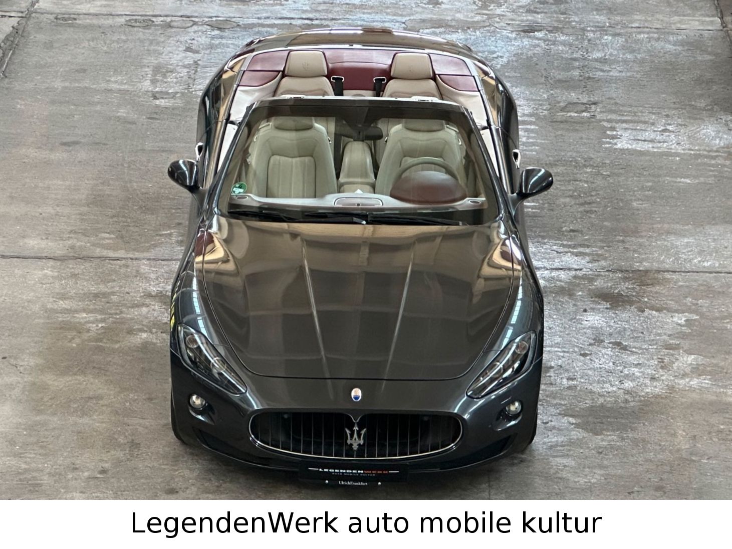 Fahrzeugabbildung Maserati GranCabrio Deutschland Maserati Scheckheft Histo