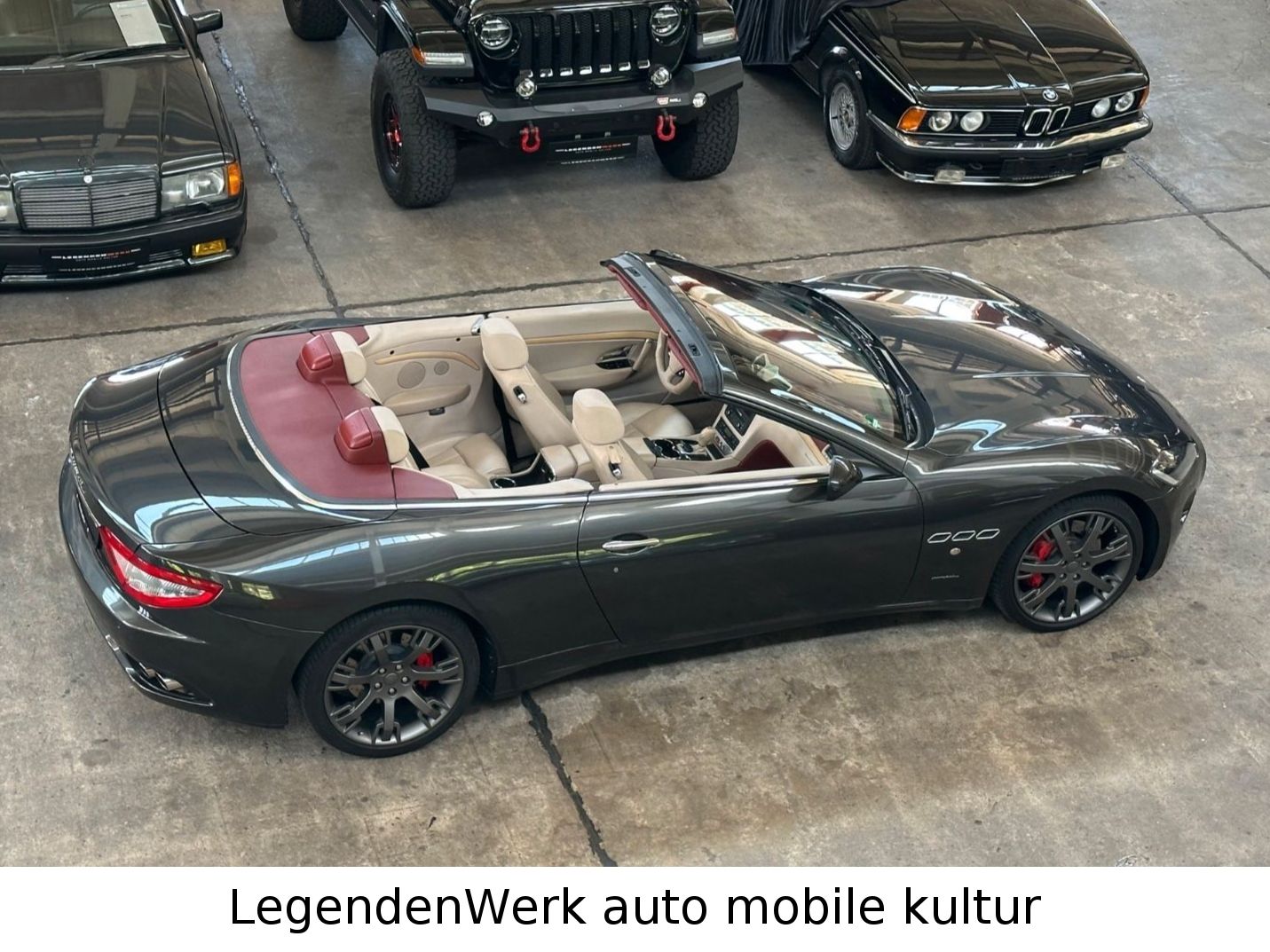 Fahrzeugabbildung Maserati GranCabrio Deutschland Maserati Scheckheft Histo