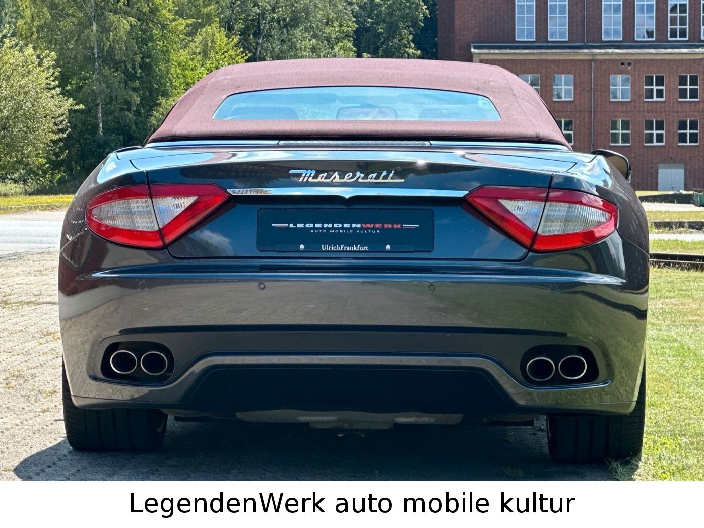 Fahrzeugabbildung Maserati GranCabrio Deutschland Maserati Scheckheft Histo