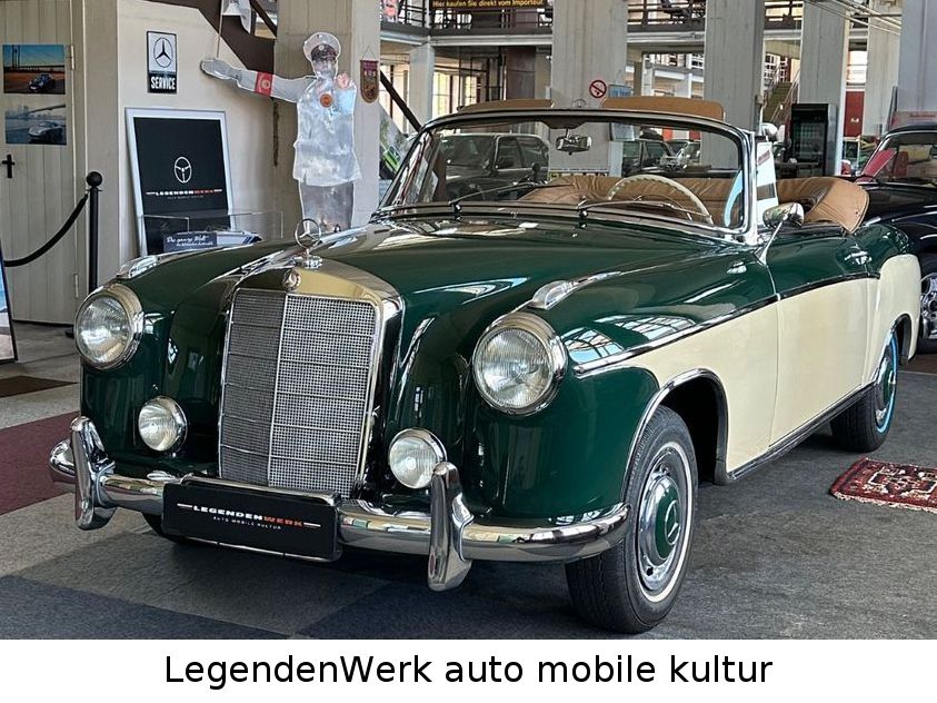 Fahrzeugabbildung Mercedes-Benz 220 S 180 PONTON CABRIOLET Classic A. Note 1-