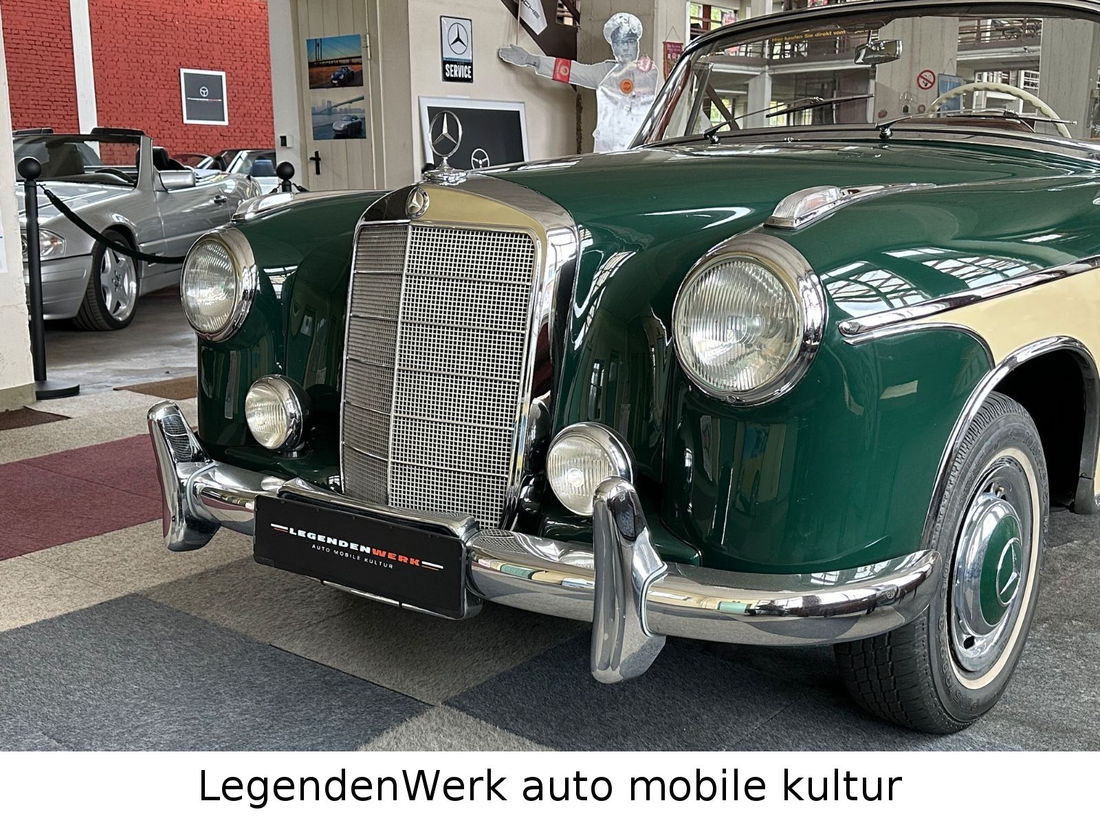 Fahrzeugabbildung Mercedes-Benz 220 S 180 PONTON CABRIOLET Classic A. Note 1-