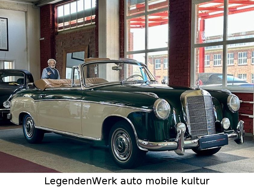 Fahrzeugabbildung Mercedes-Benz 220 S 180 PONTON CABRIOLET Classic A. Note 1-