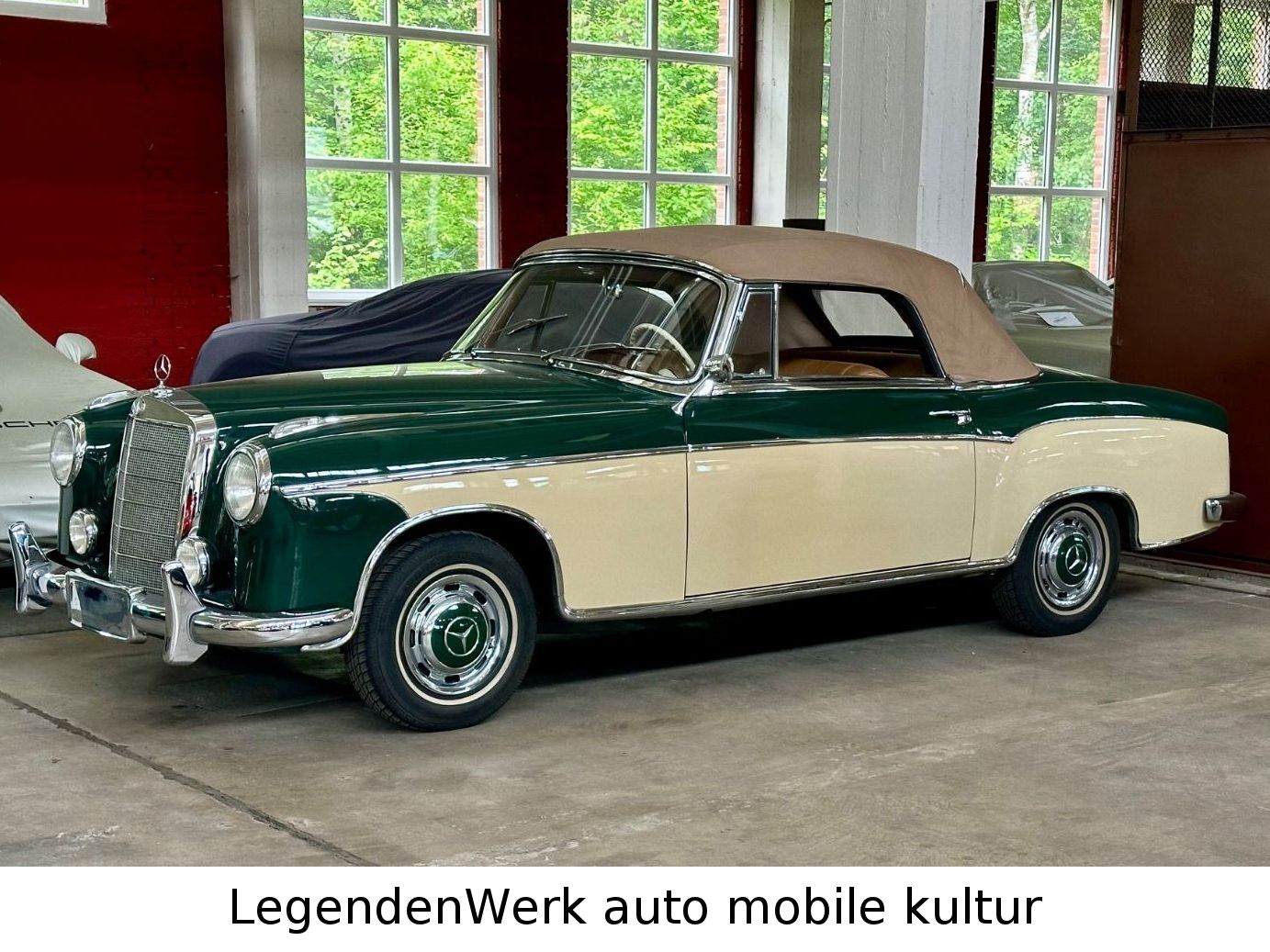 Fahrzeugabbildung Mercedes-Benz 220 S 180 PONTON CABRIOLET Classic A. Note 1-