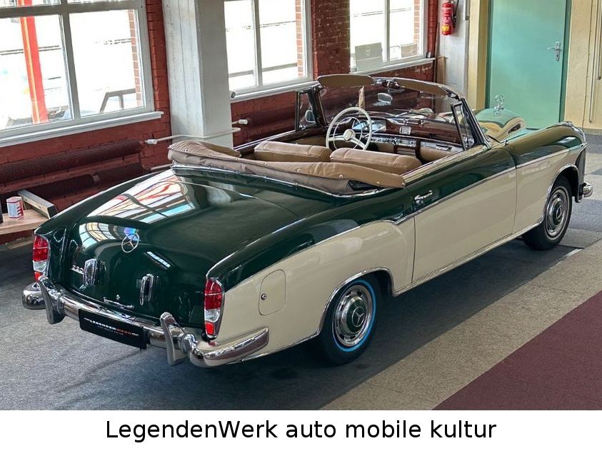 Fahrzeugabbildung Mercedes-Benz 220 S 180 PONTON CABRIOLET Classic A. Note 1-