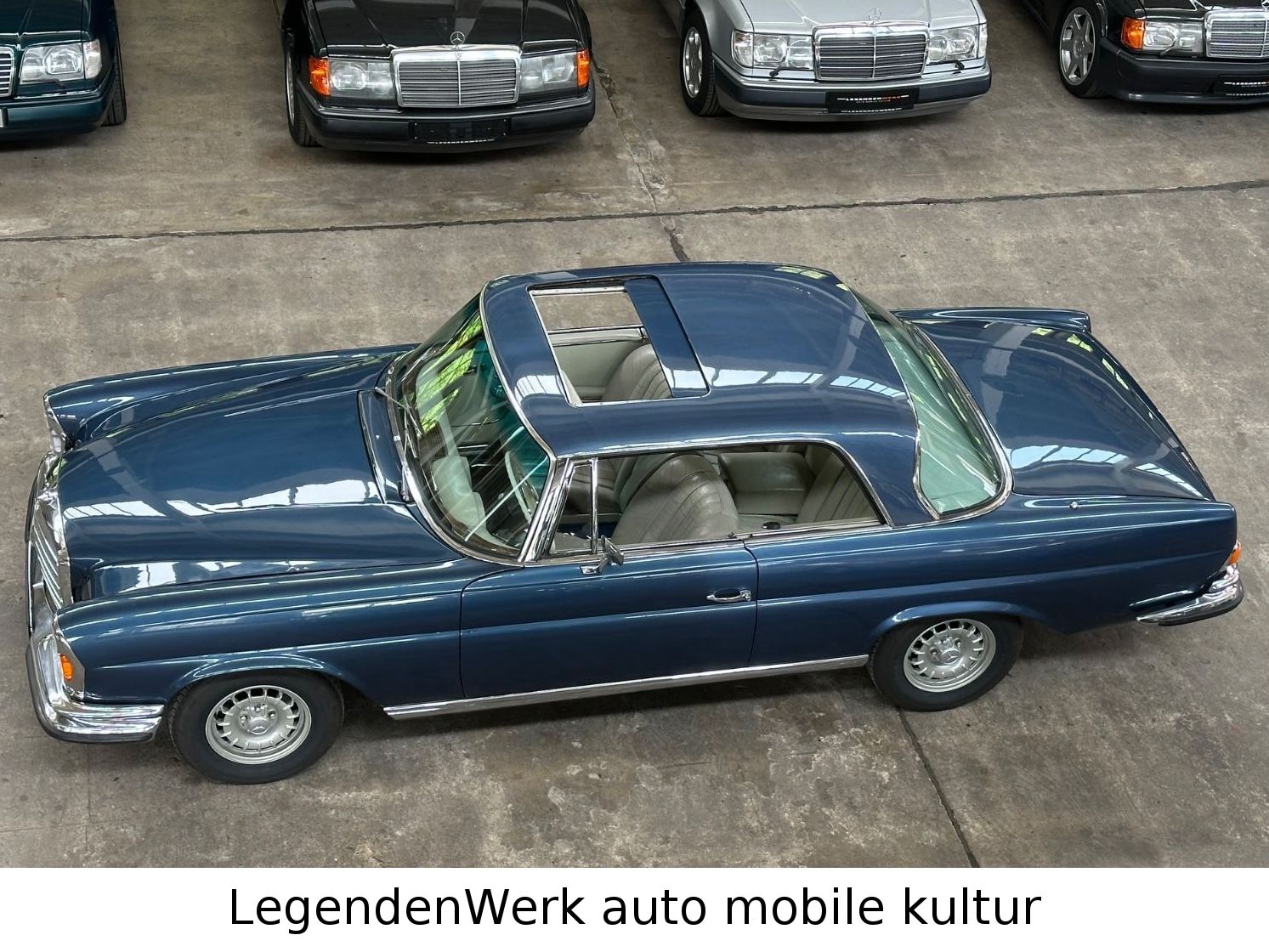 Fahrzeugabbildung Mercedes-Benz 280 SE 3.5 W 111 Coupe BRD Schalter SSD Leder