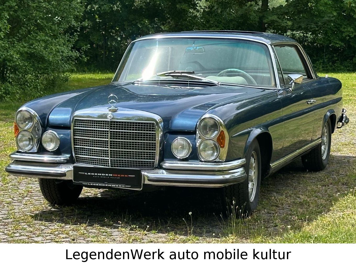 Fahrzeugabbildung Mercedes-Benz 280 SE 3.5 W 111 Coupe BRD Schalter SSD Leder