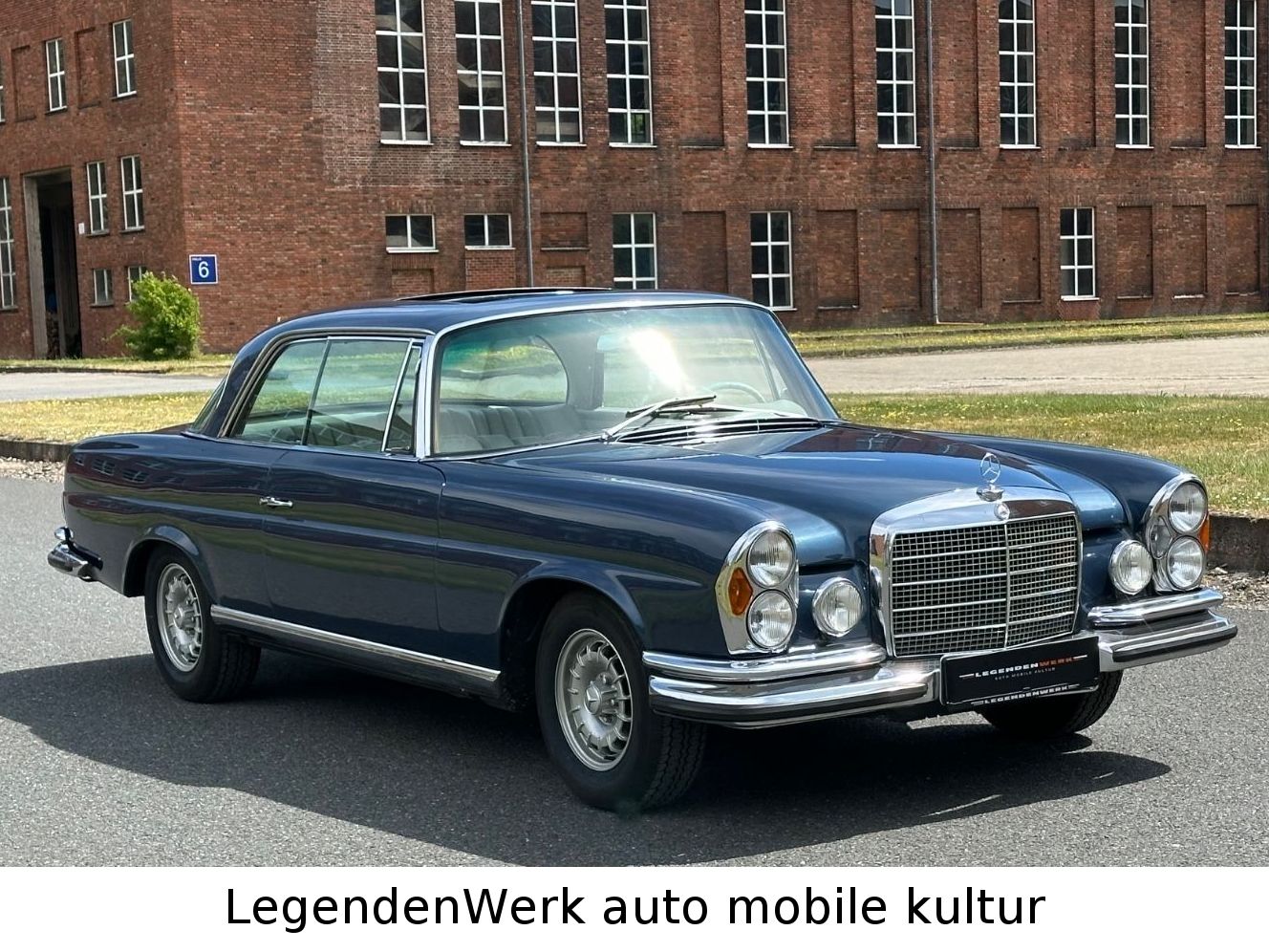 Fahrzeugabbildung Mercedes-Benz 280 SE 3.5 W 111 Coupe BRD Schalter SSD Leder