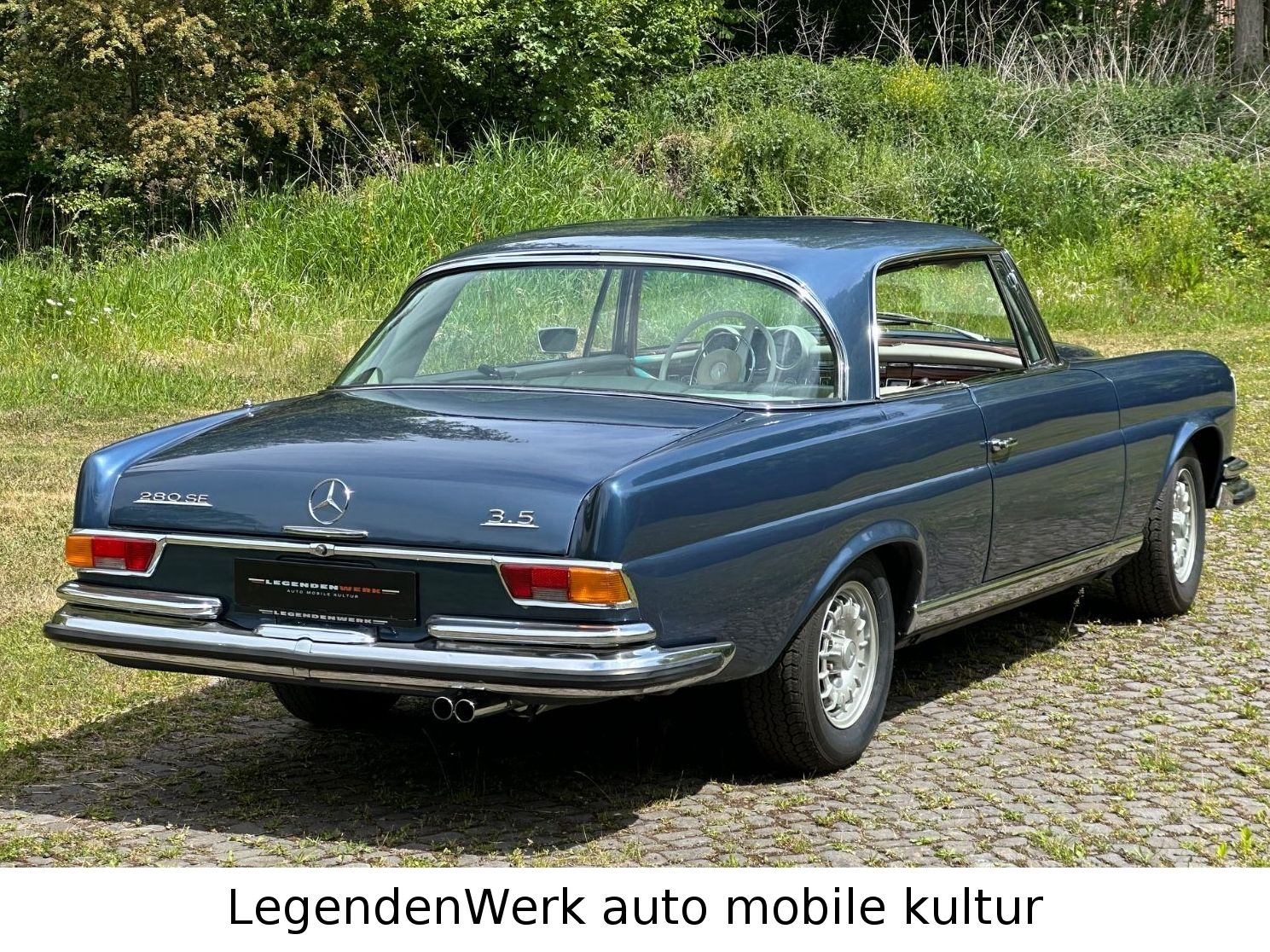 Fahrzeugabbildung Mercedes-Benz 280 SE 3.5 W 111 Coupe BRD Schalter SSD Leder