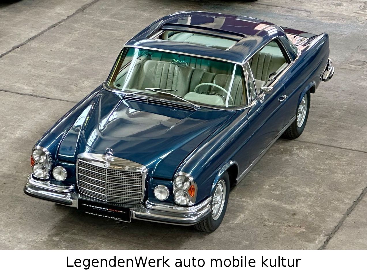 Fahrzeugabbildung Mercedes-Benz 280 SE 3.5 W 111 Coupe BRD Schalter SSD Leder