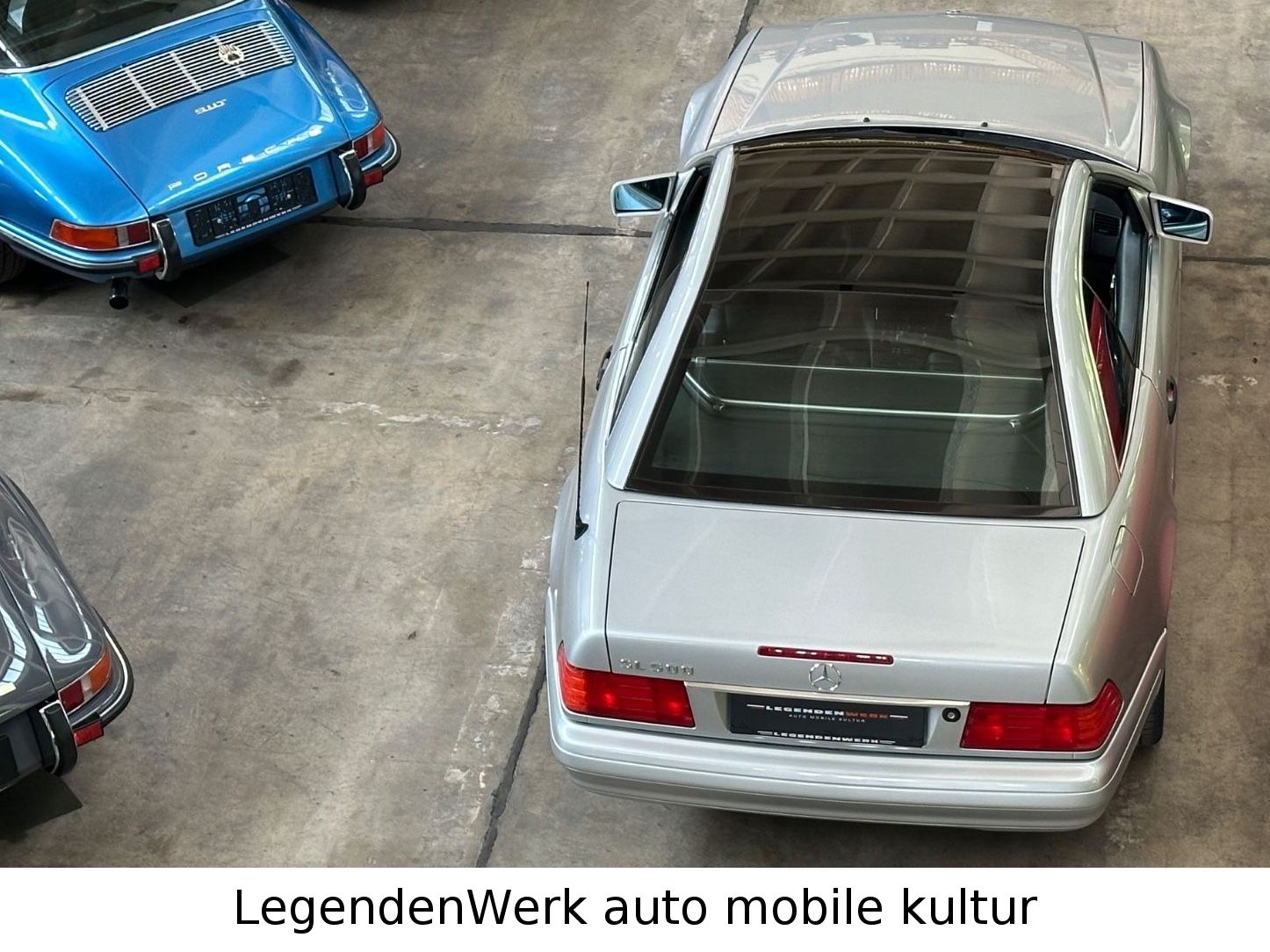 Fahrzeugabbildung Mercedes-Benz SL500 R129 PANORAMA GLASDACH AMG18" ADS 245 BRD