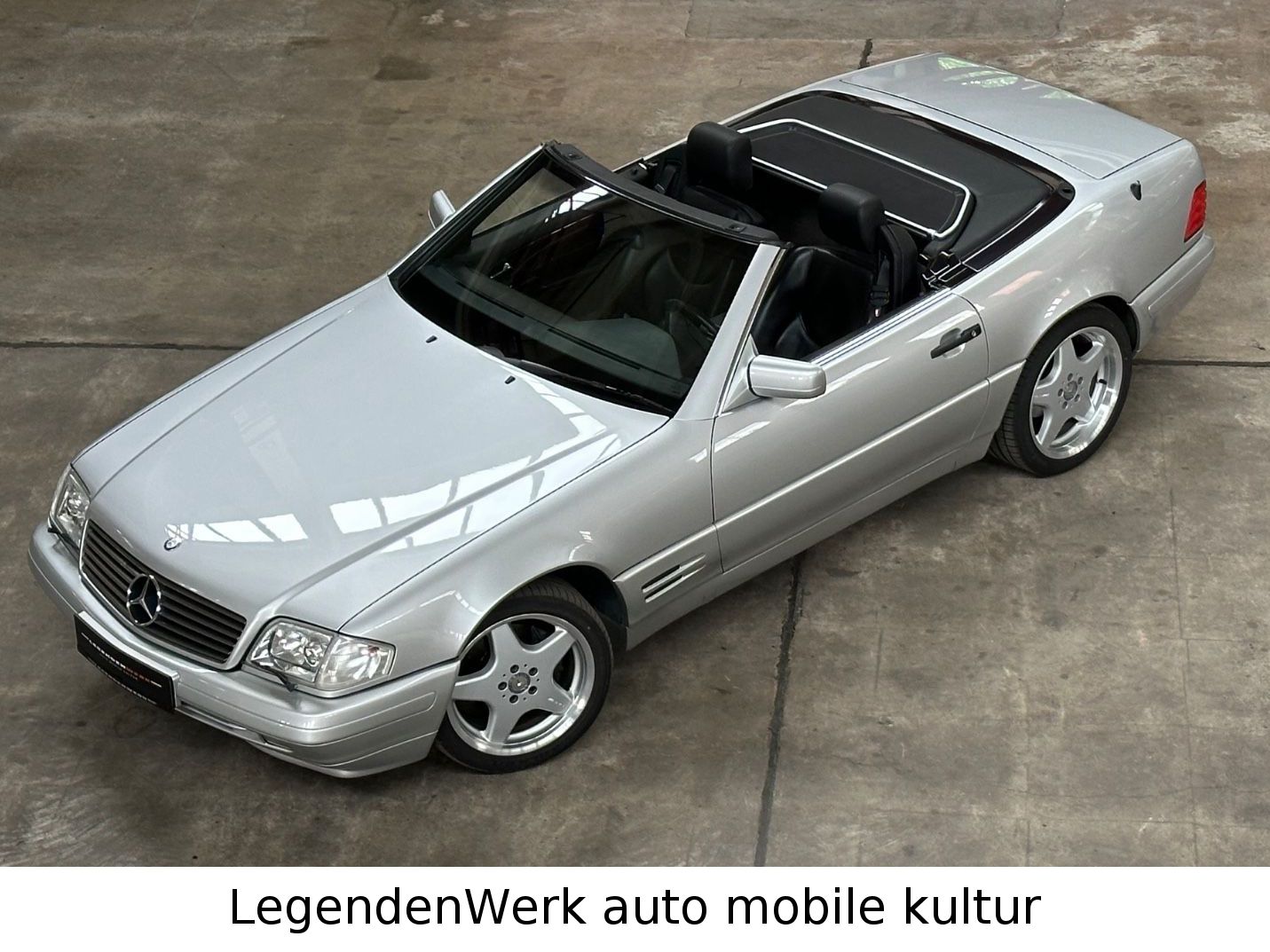 Fahrzeugabbildung Mercedes-Benz SL500 R129 PANORAMA GLASDACH AMG18" ADS 245 BRD