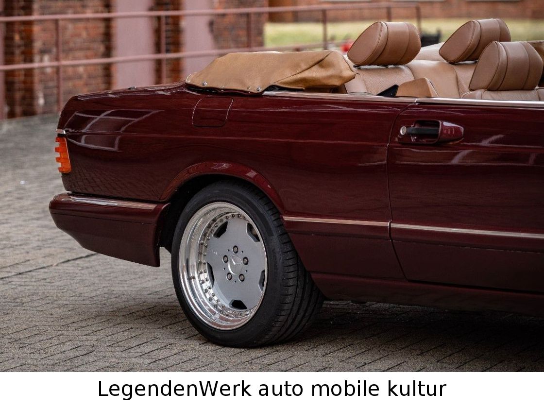 Fahrzeugabbildung Mercedes-Benz 560 SEC Cabriolet ORIGINAL SGS Marbella BRD220kw