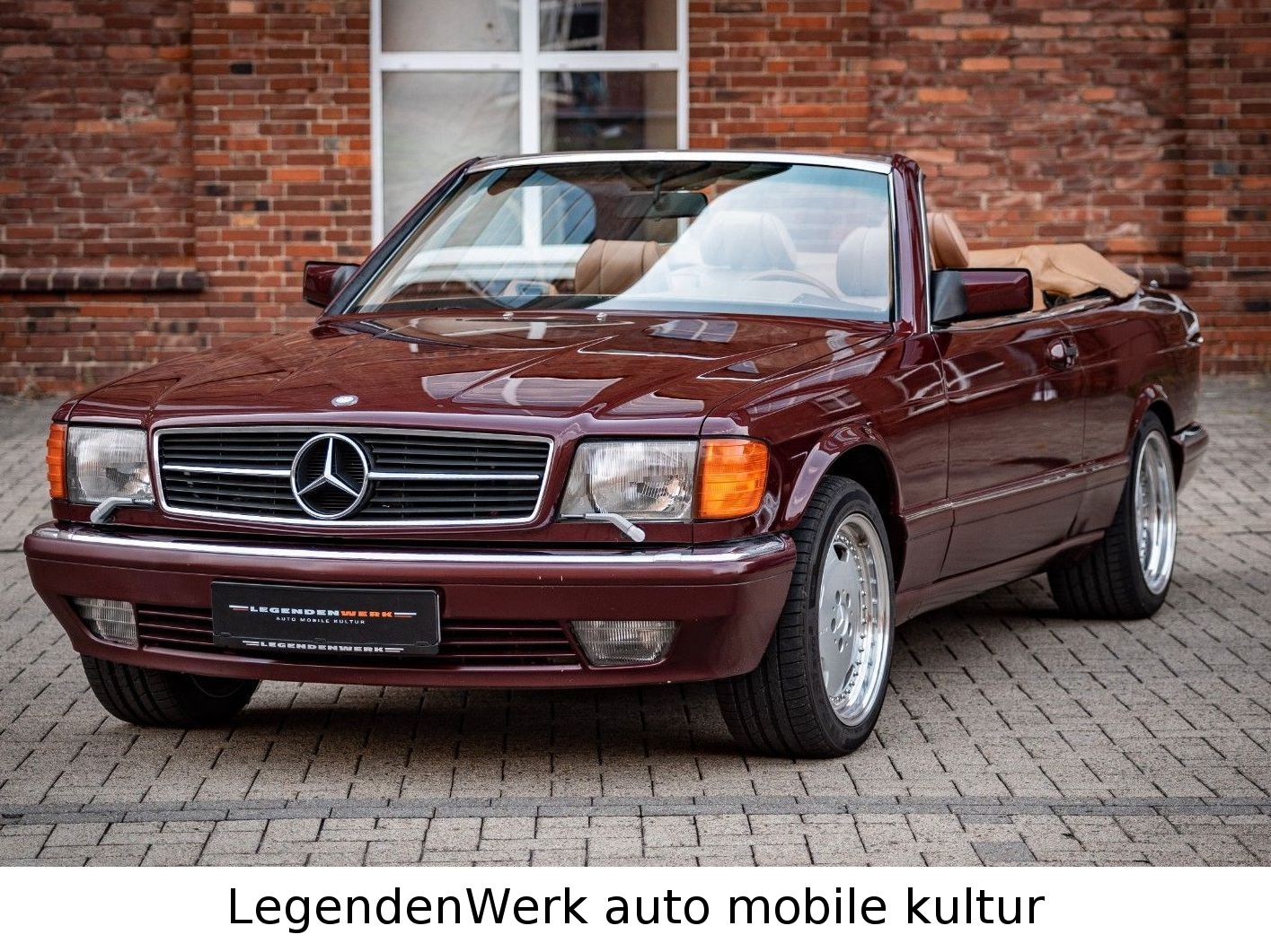 Fahrzeugabbildung Mercedes-Benz 560 SEC Cabriolet ORIGINAL SGS Marbella BRD220kw
