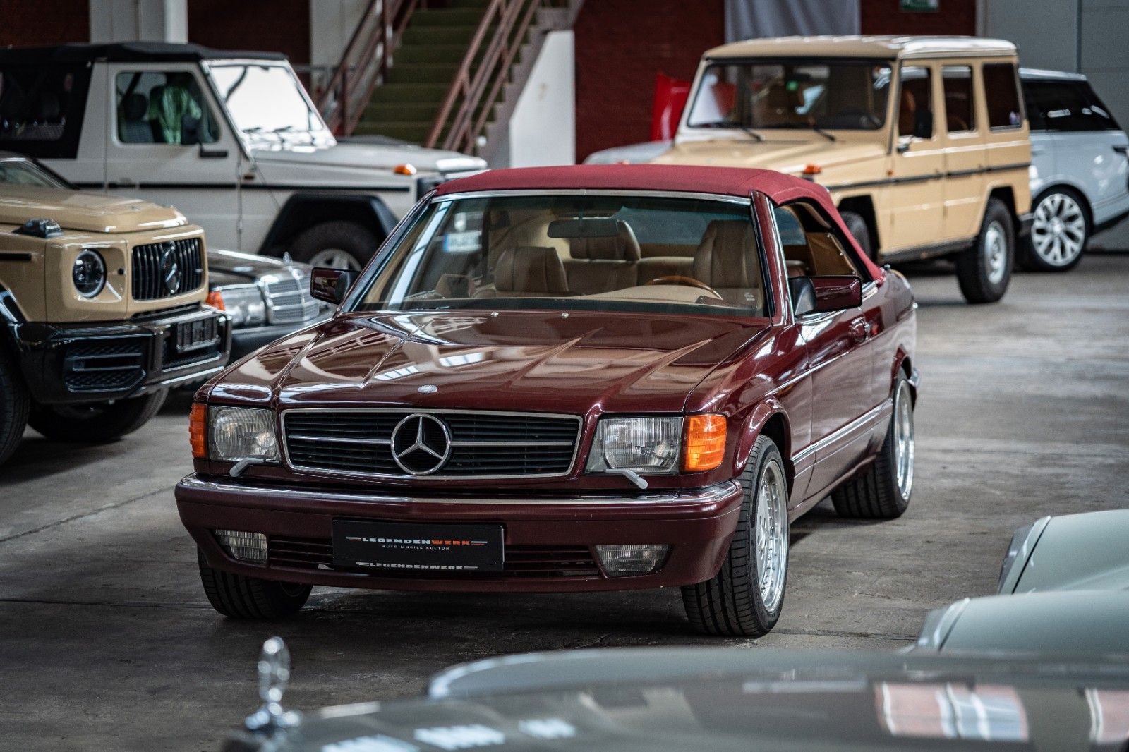 Fahrzeugabbildung Mercedes-Benz 560 SEC Cabriolet ORIGINAL SGS Marbella BRD220kw