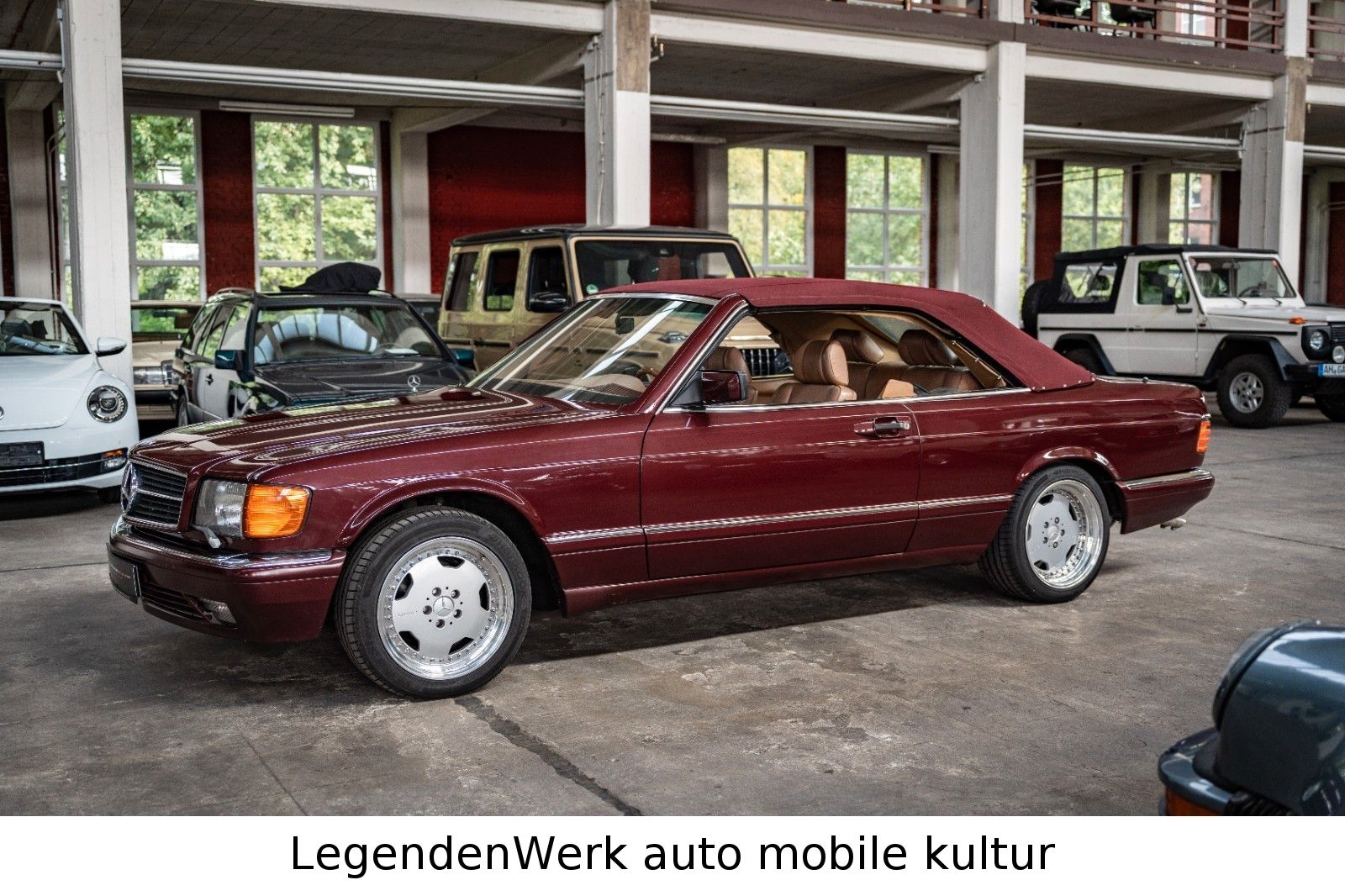 Fahrzeugabbildung Mercedes-Benz 560 SEC Cabriolet ORIGINAL SGS Marbella BRD220kw