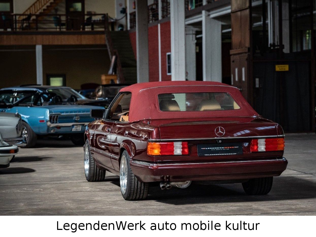 Fahrzeugabbildung Mercedes-Benz 560 SEC Cabriolet ORIGINAL SGS Marbella BRD220kw