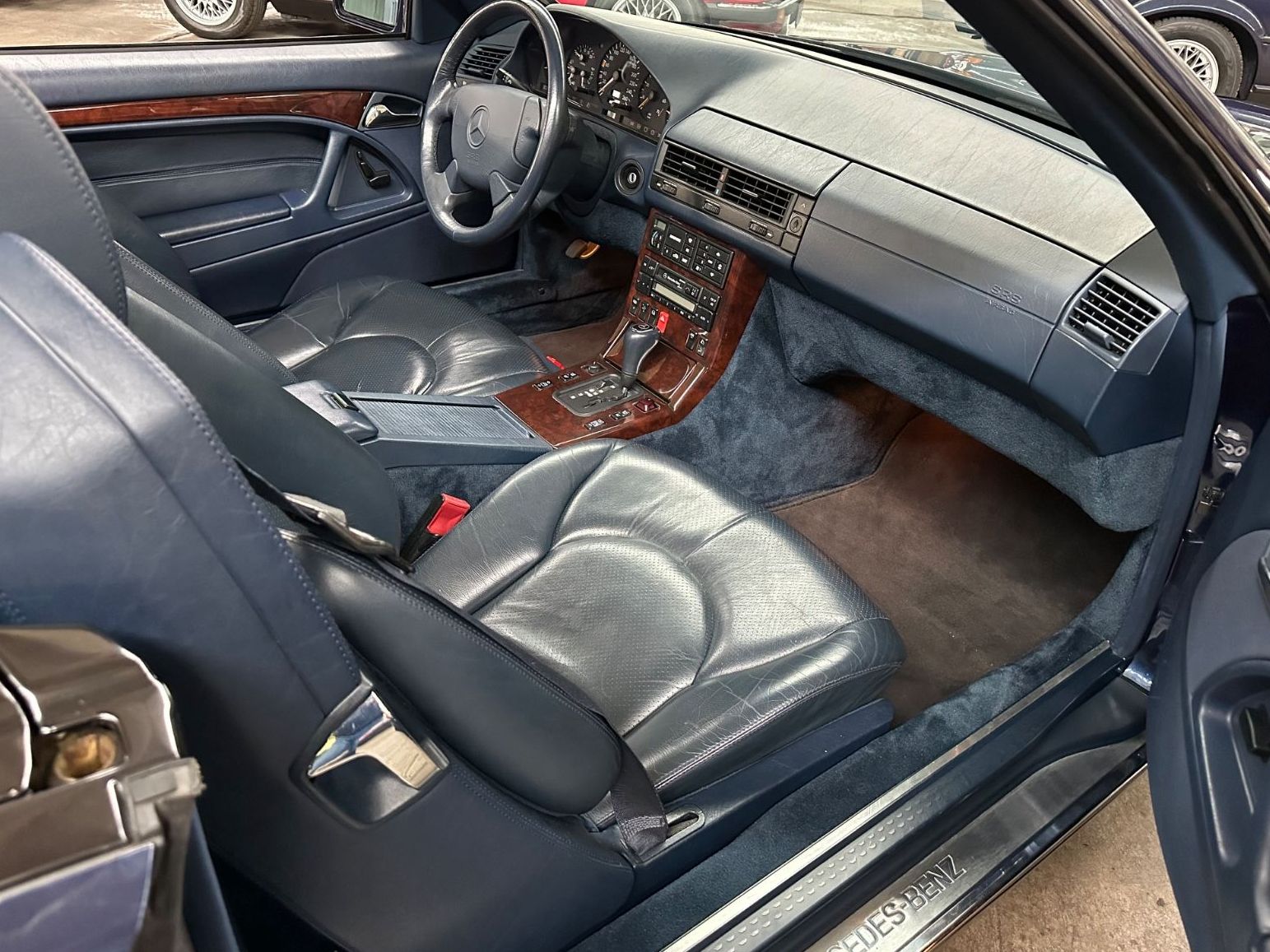 Fahrzeugabbildung Mercedes-Benz SL320 R129 BRD 100% 1.Lack MB Scheckheft orig km