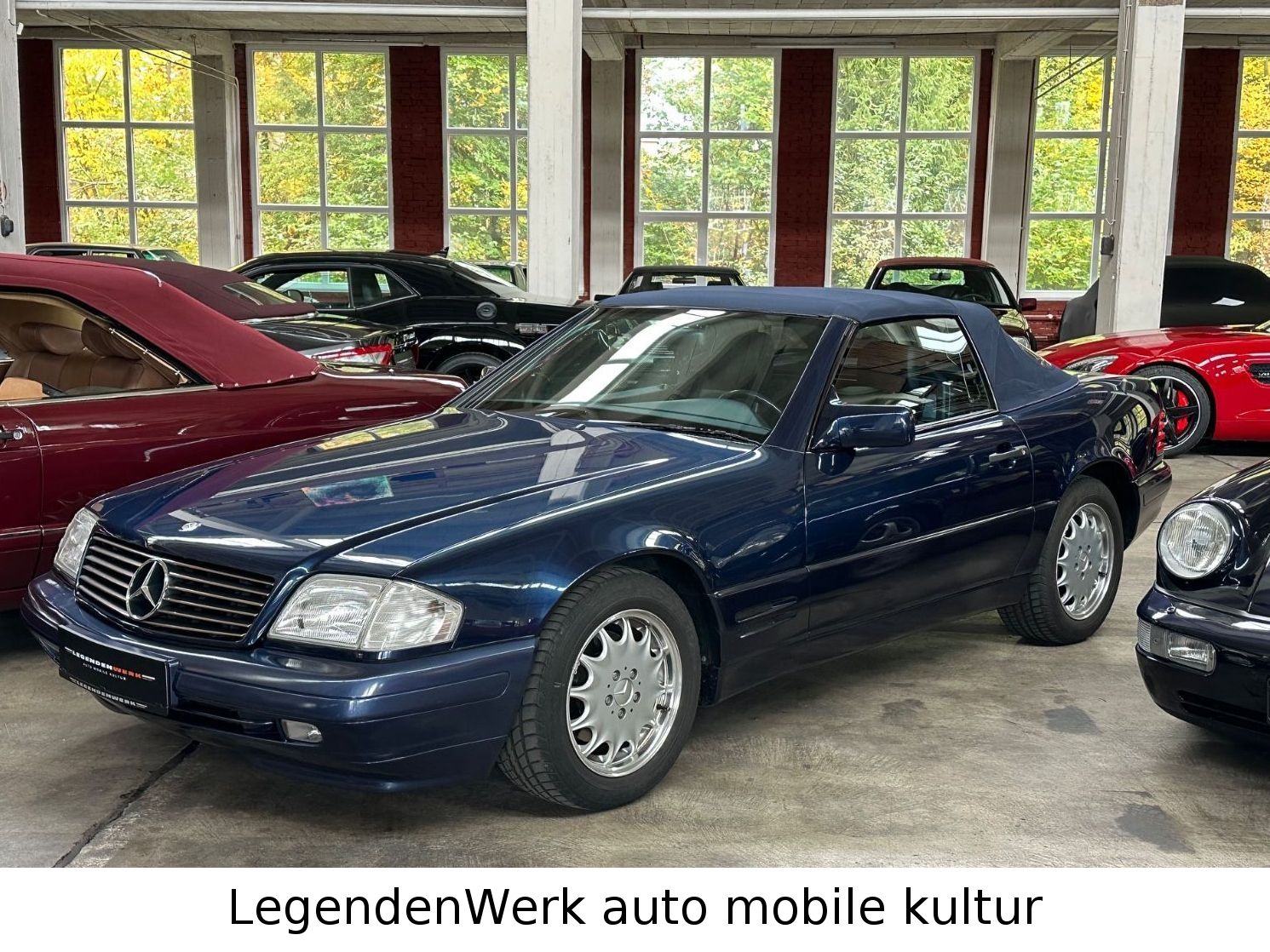 Fahrzeugabbildung Mercedes-Benz SL320 R129 BRD 100% 1.Lack MB Scheckheft orig km