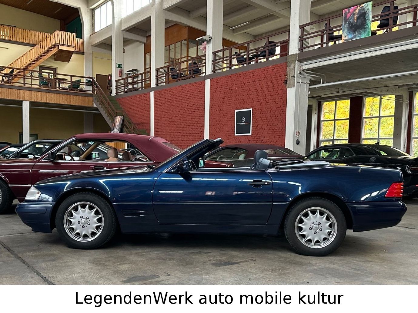 Fahrzeugabbildung Mercedes-Benz SL320 R129 BRD 100% 1.Lack MB Scheckheft orig km