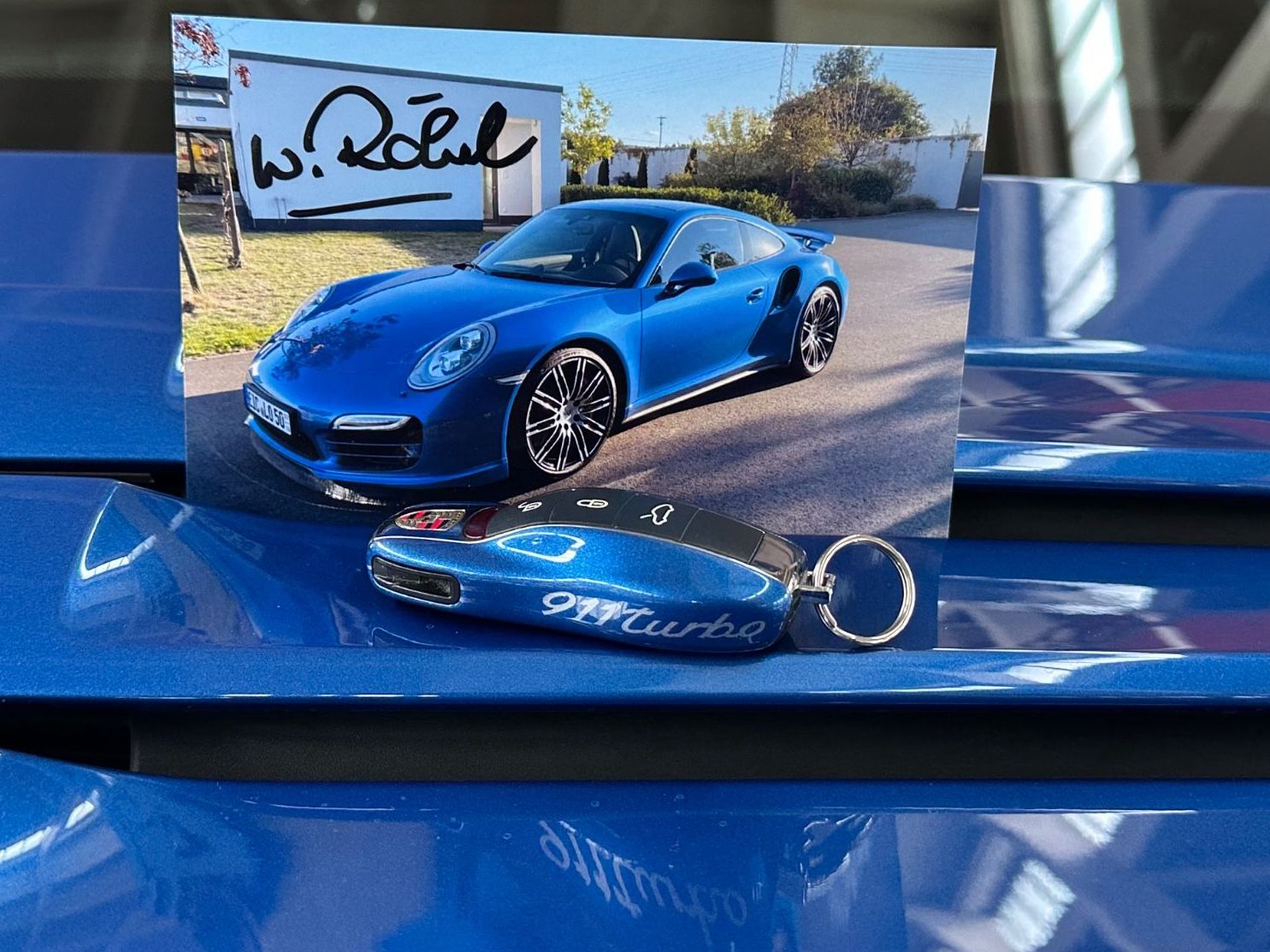 Fahrzeugabbildung Porsche 911 991 TURBO ex WALTER R. mit APPROVED 10 -2026