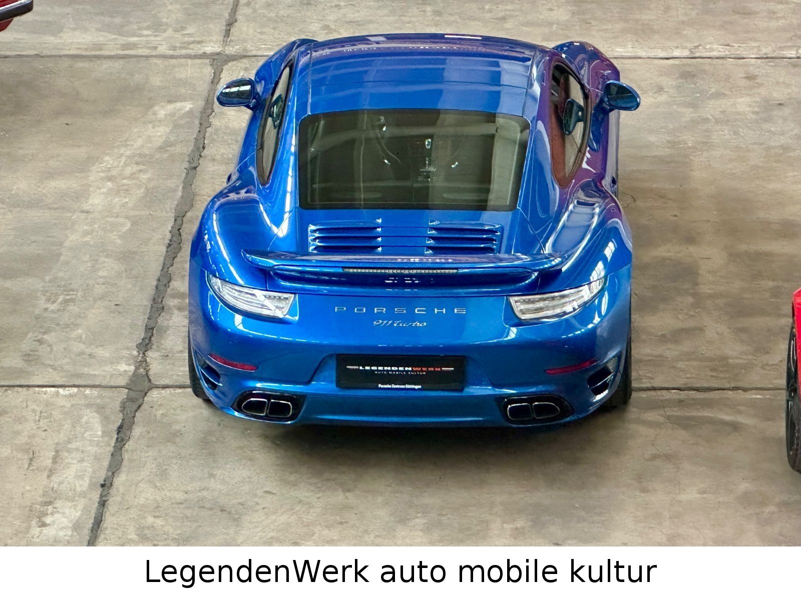Fahrzeugabbildung Porsche 911 991 TURBO ex WALTER R. mit APPROVED 10 -2026