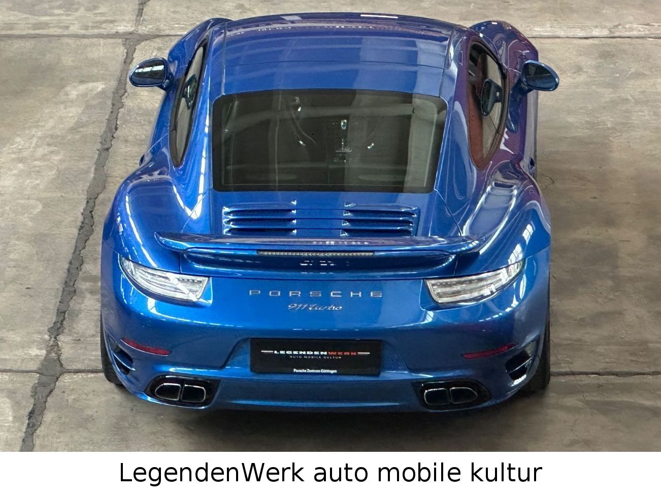 Fahrzeugabbildung Porsche 911 991 TURBO ex WALTER R. mit APPROVED 10 -2026