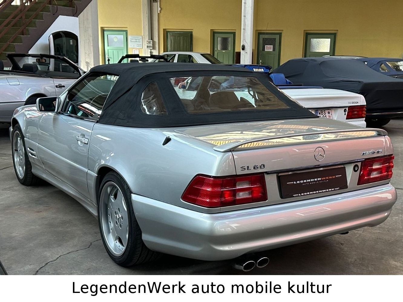 Fahrzeugabbildung Mercedes-Benz SL60 AMG Original 957 TECHNIK 772 OPTIK 415 PANO