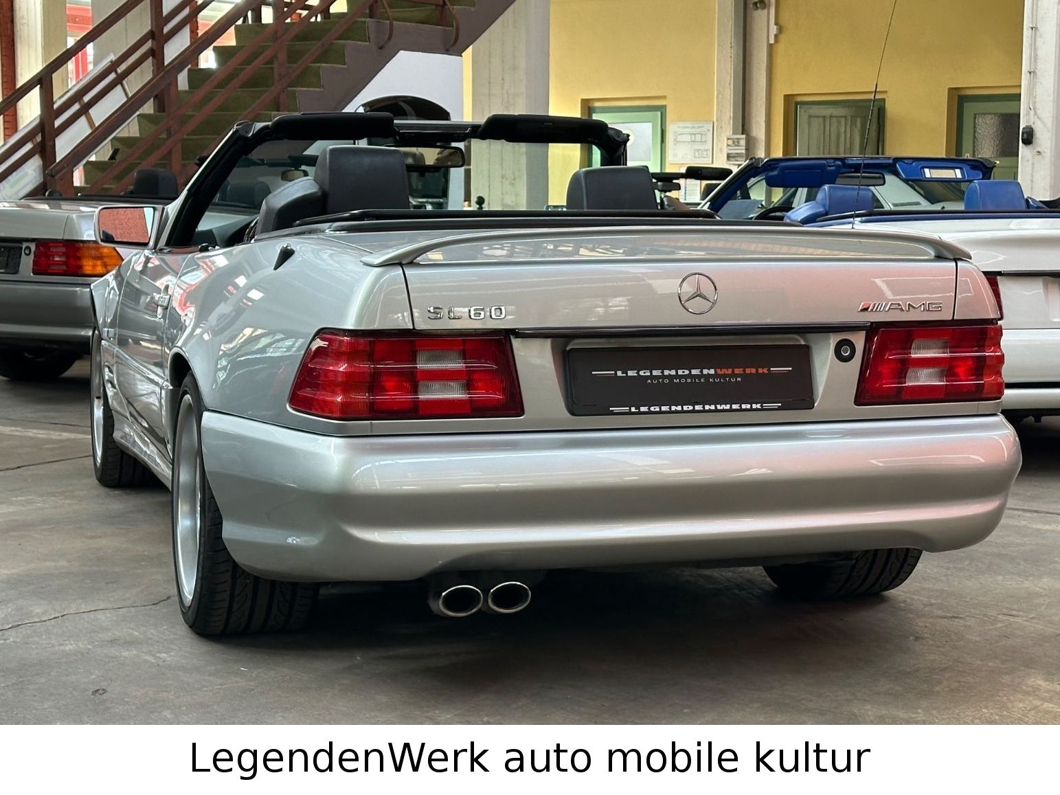 Fahrzeugabbildung Mercedes-Benz SL60 AMG Original 957 TECHNIK 772 OPTIK 415 PANO
