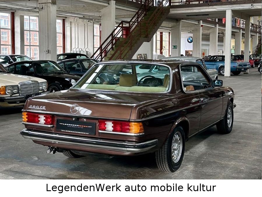 Fahrzeugabbildung Mercedes-Benz 280 CE W123 KLIMA SSD ESH AUTOMAT VELOURS BECKER