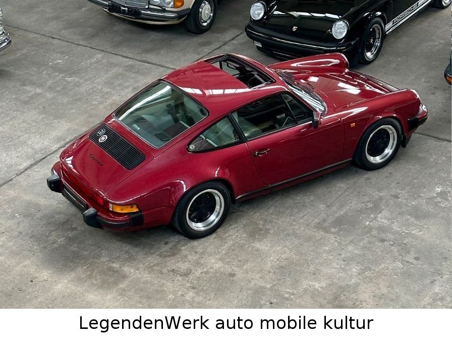 Fahrzeugabbildung Porsche 911 930 G 3.2 G50 BRD C00 Motor revidiert Sports