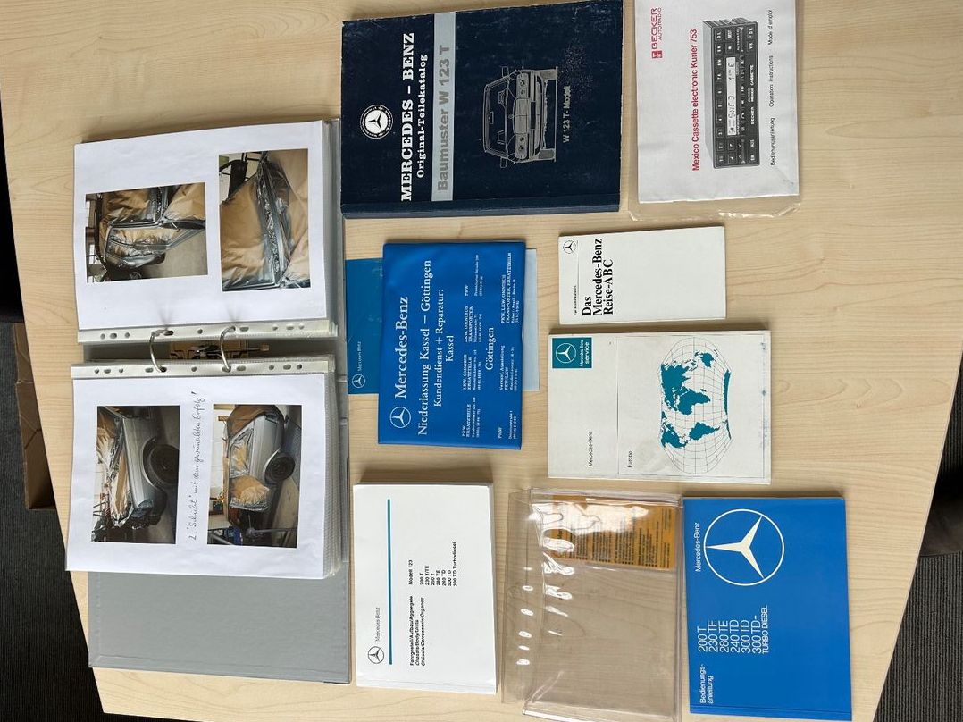 Fahrzeugabbildung Mercedes-Benz 240 TD W S123 TEILRESTAURIERT Note2+ TopHISTORIE