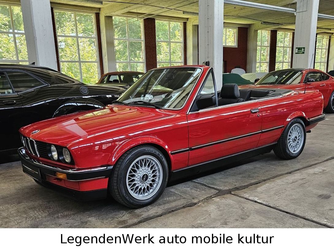 Fahrzeugabbildung BMW 320i E30 Cabriolet Schalter Verdeck nagelneu BRD