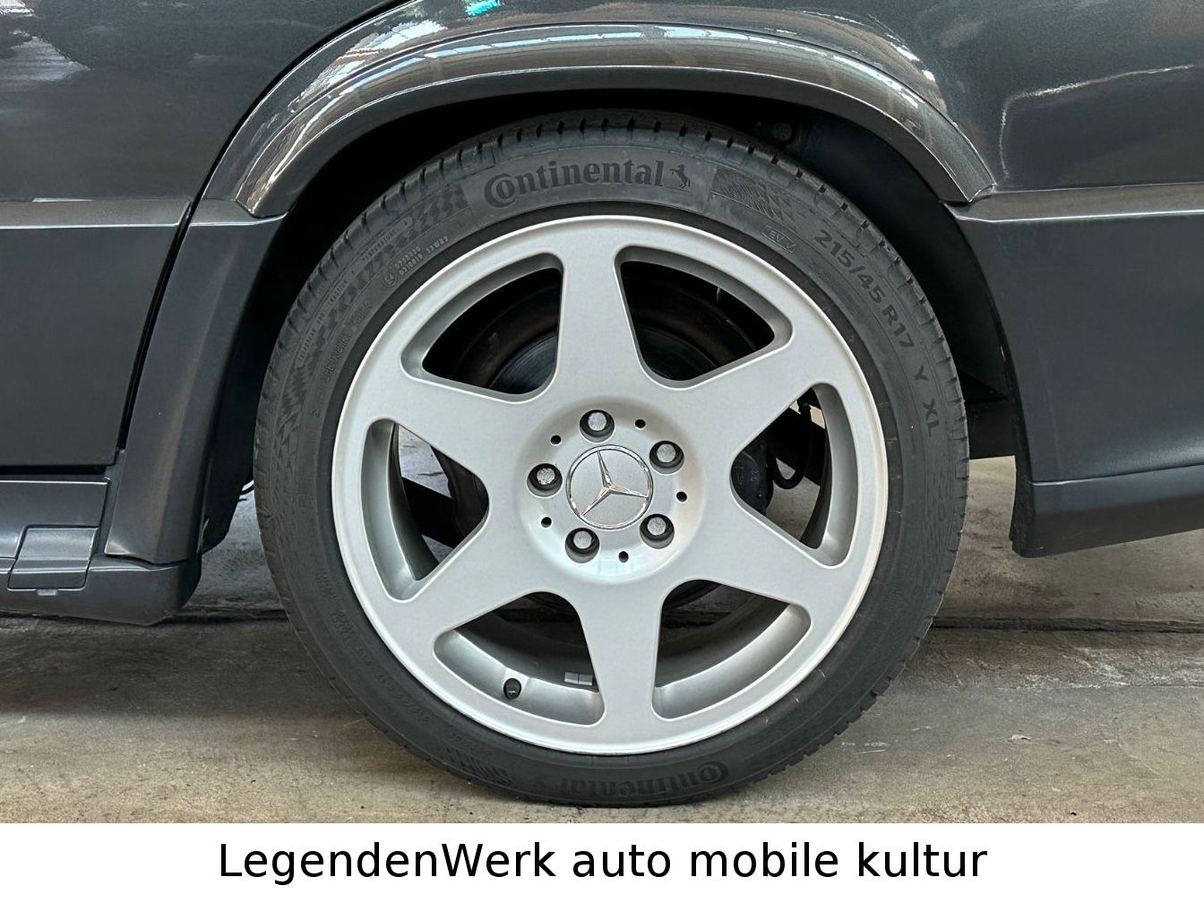 Fahrzeugabbildung Mercedes-Benz 190E 2.5-16 W201 EVO Felgen Technik revidiert