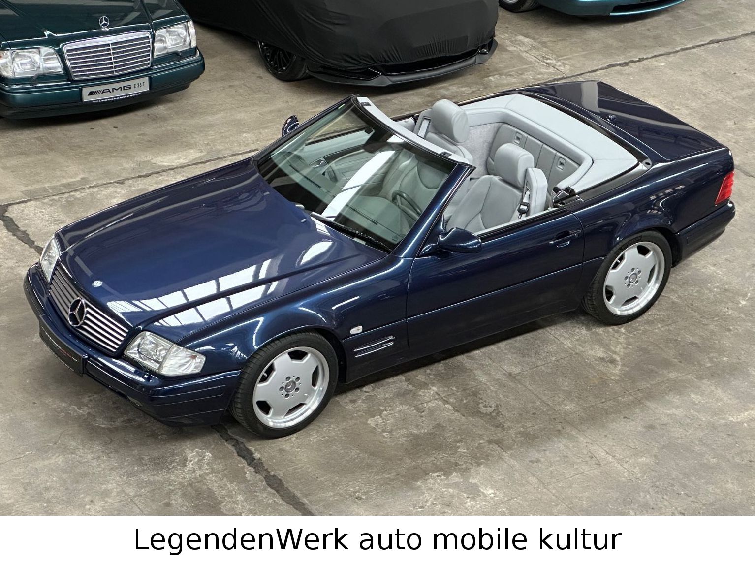 Fahrzeugabbildung Mercedes-Benz SL320 R129 2Hd. 1.Lack  Panorama AMG DESIGNO BRD