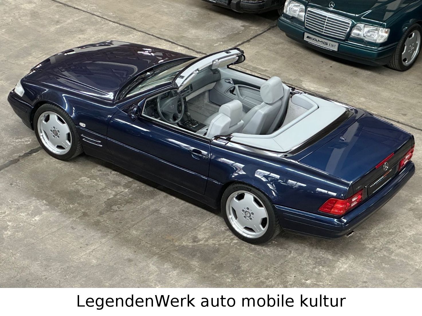 Fahrzeugabbildung Mercedes-Benz SL320 R129 2Hd. 1.Lack  Panorama AMG DESIGNO BRD