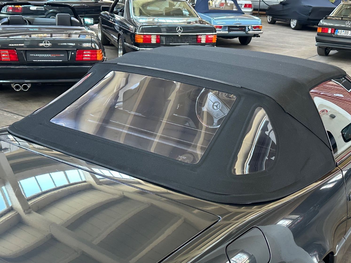 Fahrzeugabbildung Mercedes-Benz SL 320 R129 BRD VERDECK NEU REISERECHNER 18" Rf