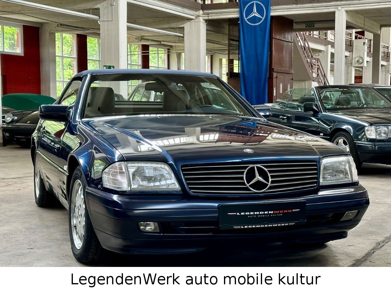 Fahrzeugabbildung Mercedes-Benz SL 320 DEUTSCH 2.Hd. PANORAMA GLASDACH MB Scheck