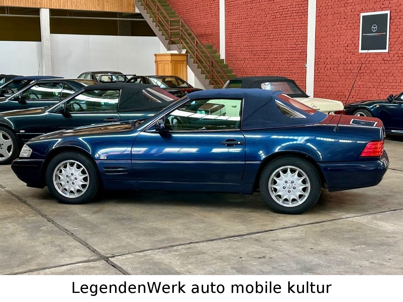 Fahrzeugabbildung Mercedes-Benz SL 320 DEUTSCH 2.Hd. PANORAMA GLASDACH MB Scheck