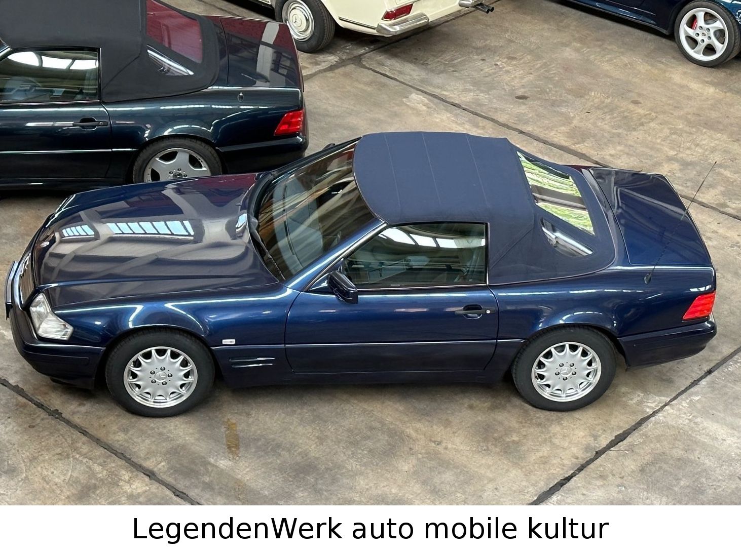 Fahrzeugabbildung Mercedes-Benz SL 320 DEUTSCH 2.Hd. PANORAMA GLASDACH MB Scheck