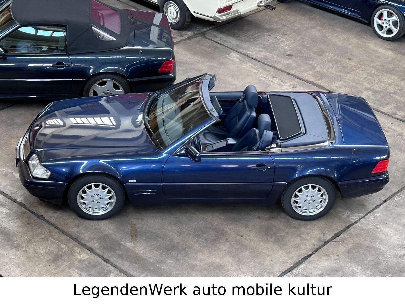 Fahrzeugabbildung Mercedes-Benz SL 320 DEUTSCH 2.Hd. PANORAMA GLASDACH MB Scheck