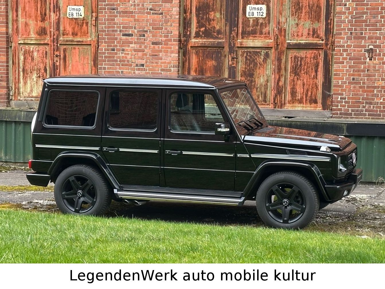 Fahrzeugabbildung Mercedes-Benz G55 AMG W463 DESIGNO BRABUS RIDE CONTROL Deutsch