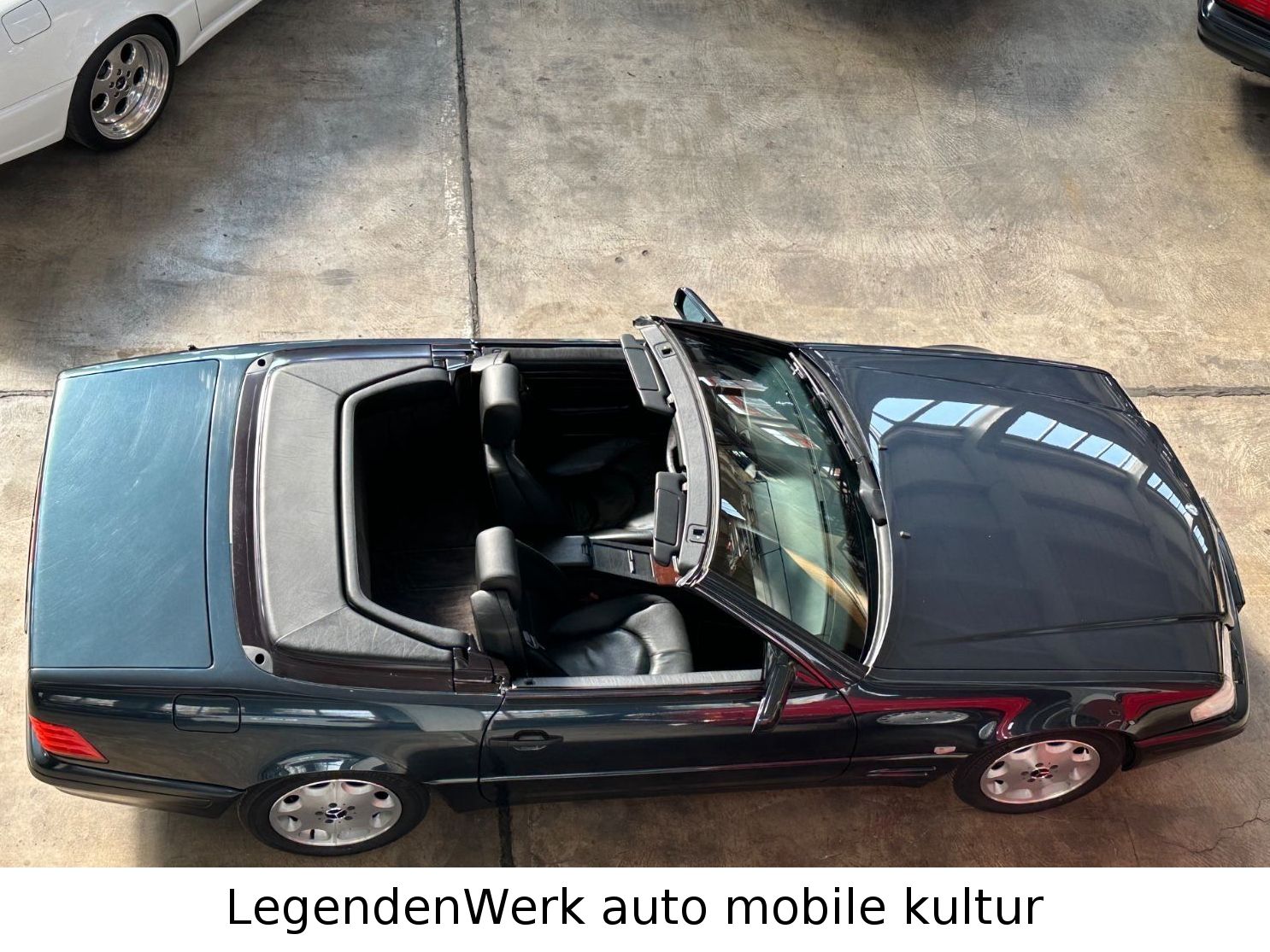 Fahrzeugabbildung Mercedes-Benz SL280 DEUTSCH 1. Lack PANORAMA GLASDACH MBScheck